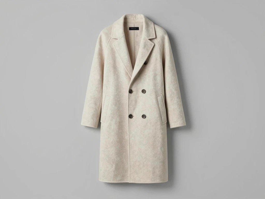 Minimalist Coat - minimalistisk kappa i premium kvalitet